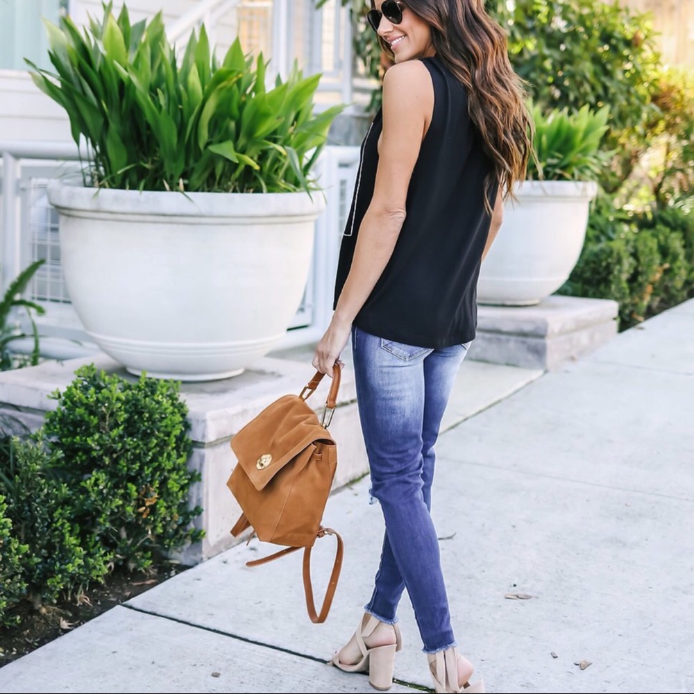 1 LEFT-SALE‼️ Pop the Champagne Tank - Picture 5 of 7